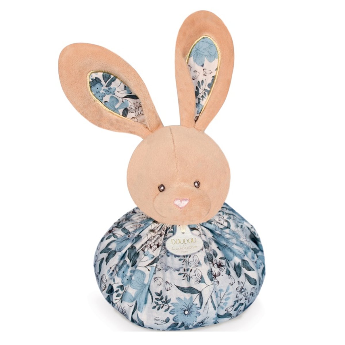 Doudou Boule Lapin bleu, DOUDOU ET COMPAGNIE