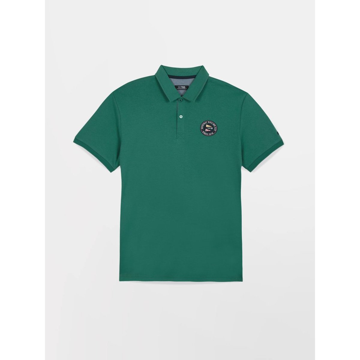 Polo manches courtes VOLDAPOL cactus, TBS
