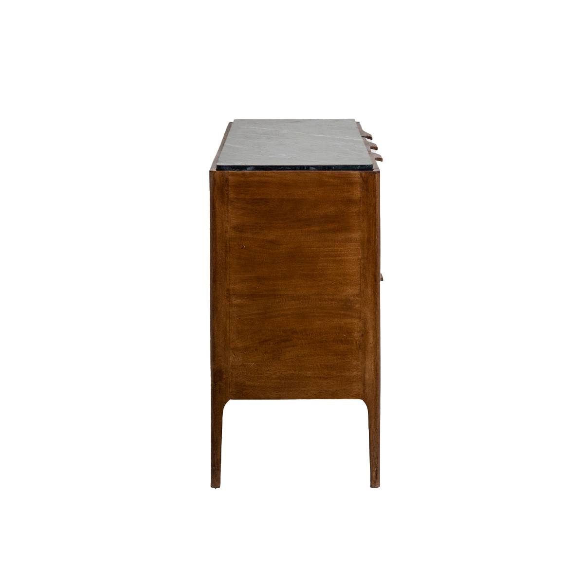 Buffet en bois de manguier ROCH bois foncé, MADE IN MEUBLES