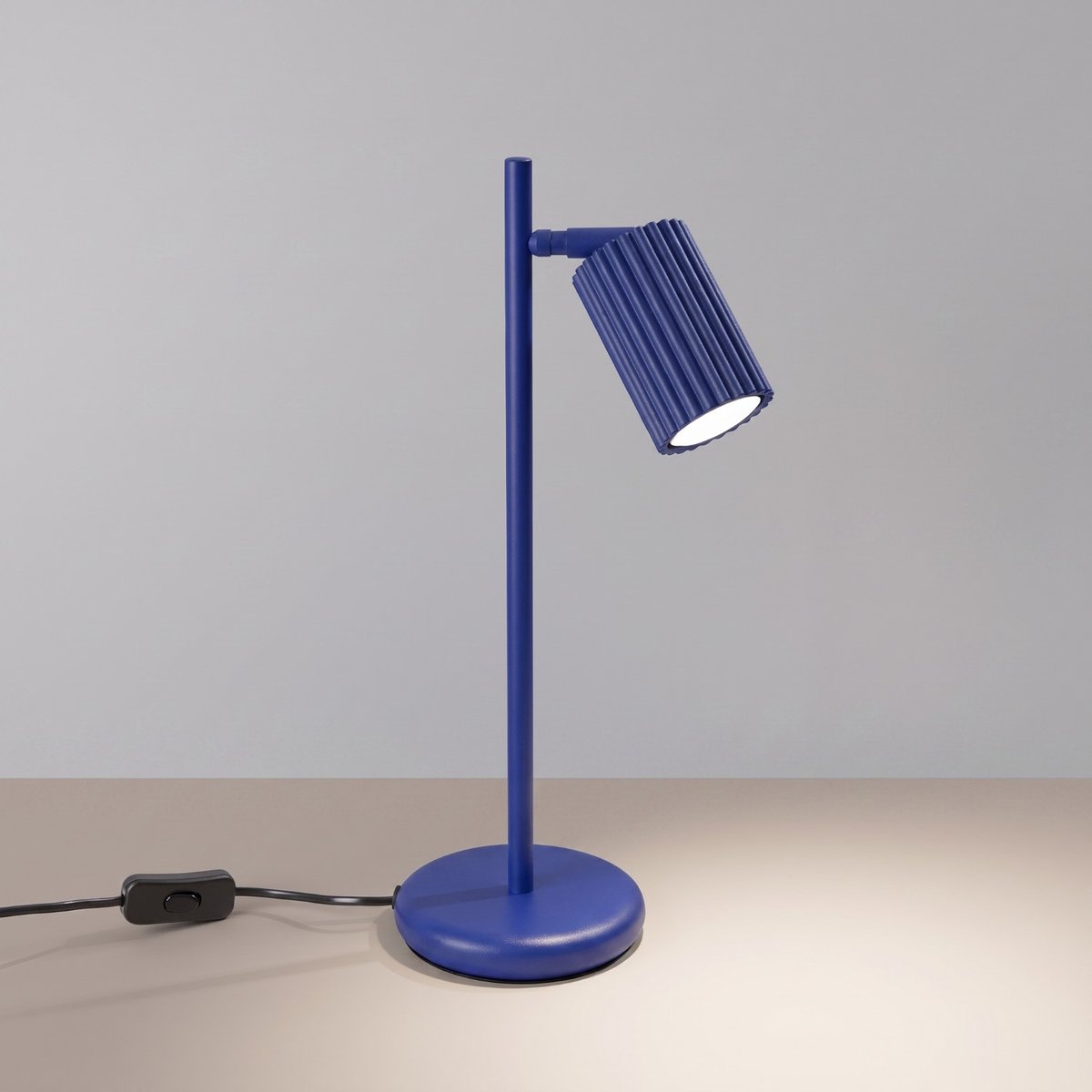 Lampe de bureau Aluminium Outremer GU10 1 Karbon outremer, EDEN