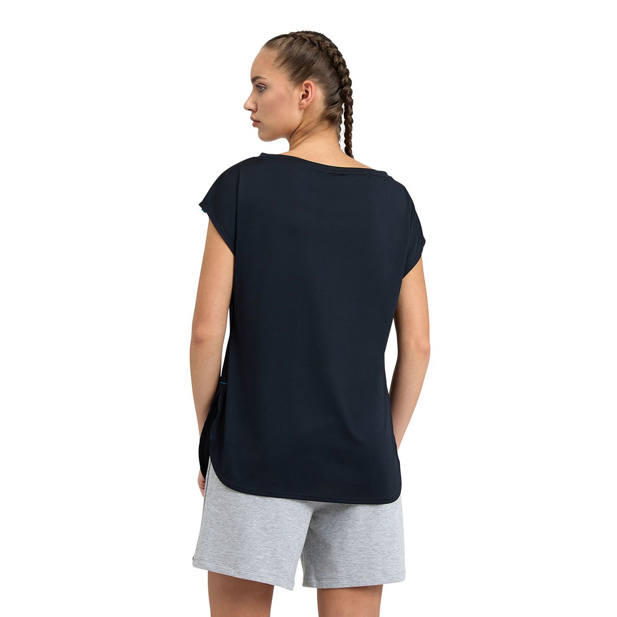 T-shirt à ouvertures sur les côtés Sportswear black, ARENA