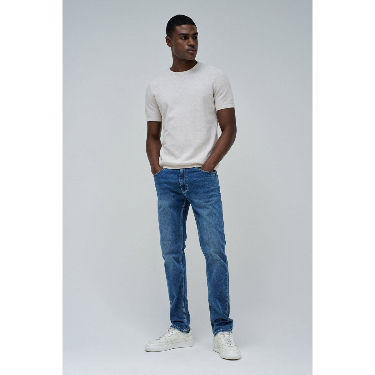 JEAN SLIM FIT S-ACTIV bleu, SALSA JEANS