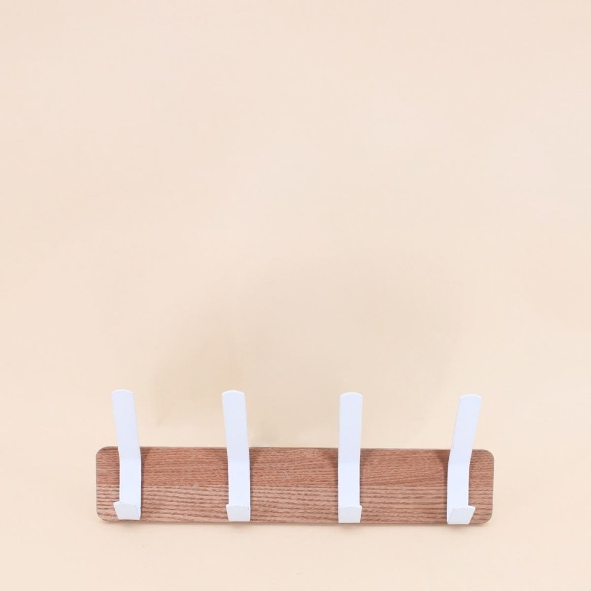 Porte manteau en métal 37cm blanc, ORNAMI