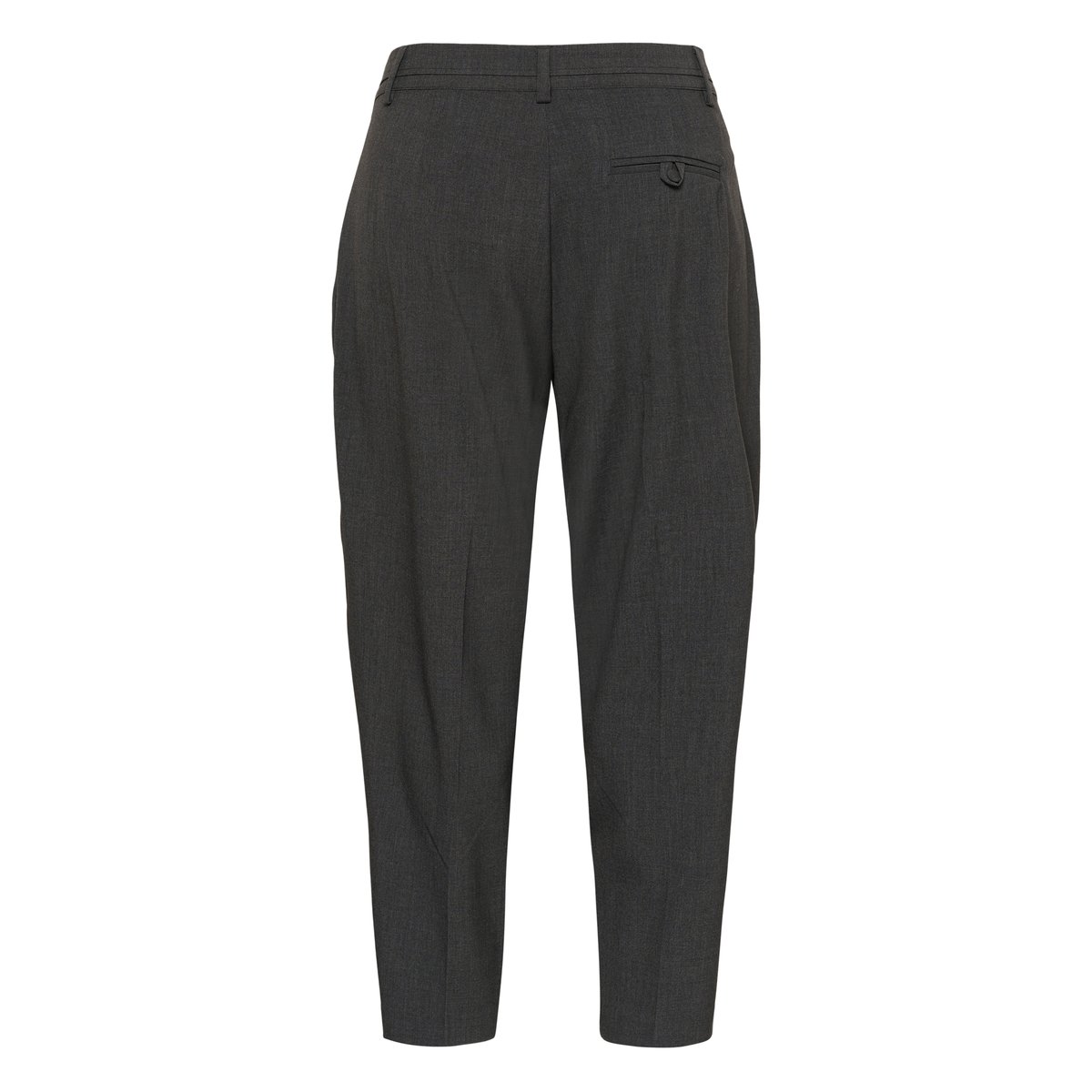 Pantalon de costume gris dark grey melange, KAFFE CURVE