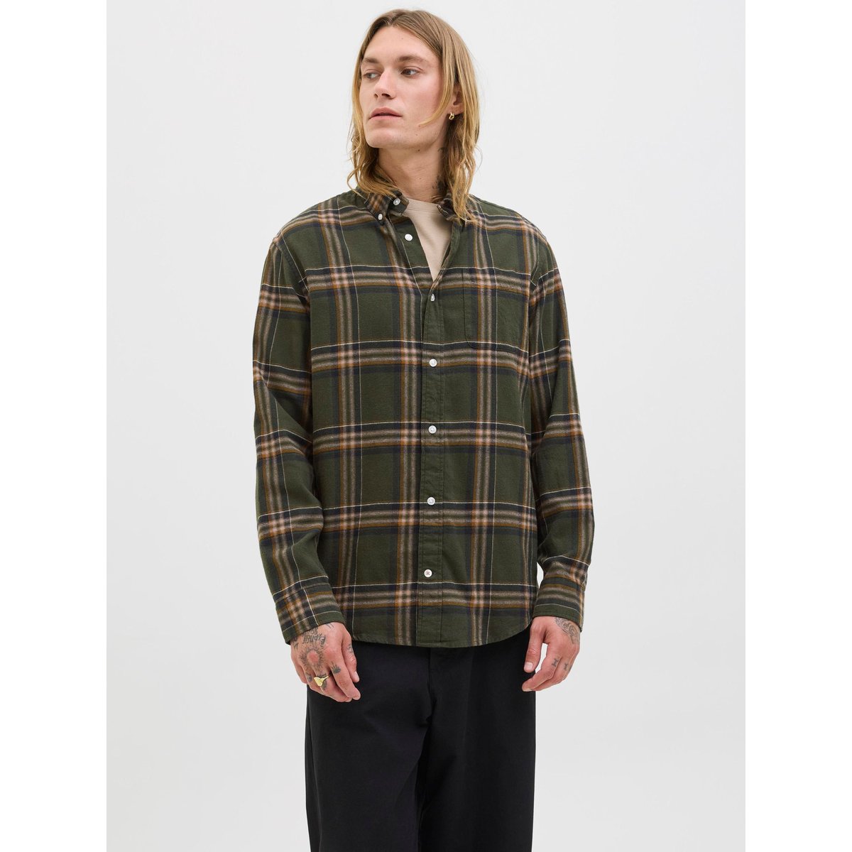 Chemise En Flanelle rosin 1, JACK & JONES
