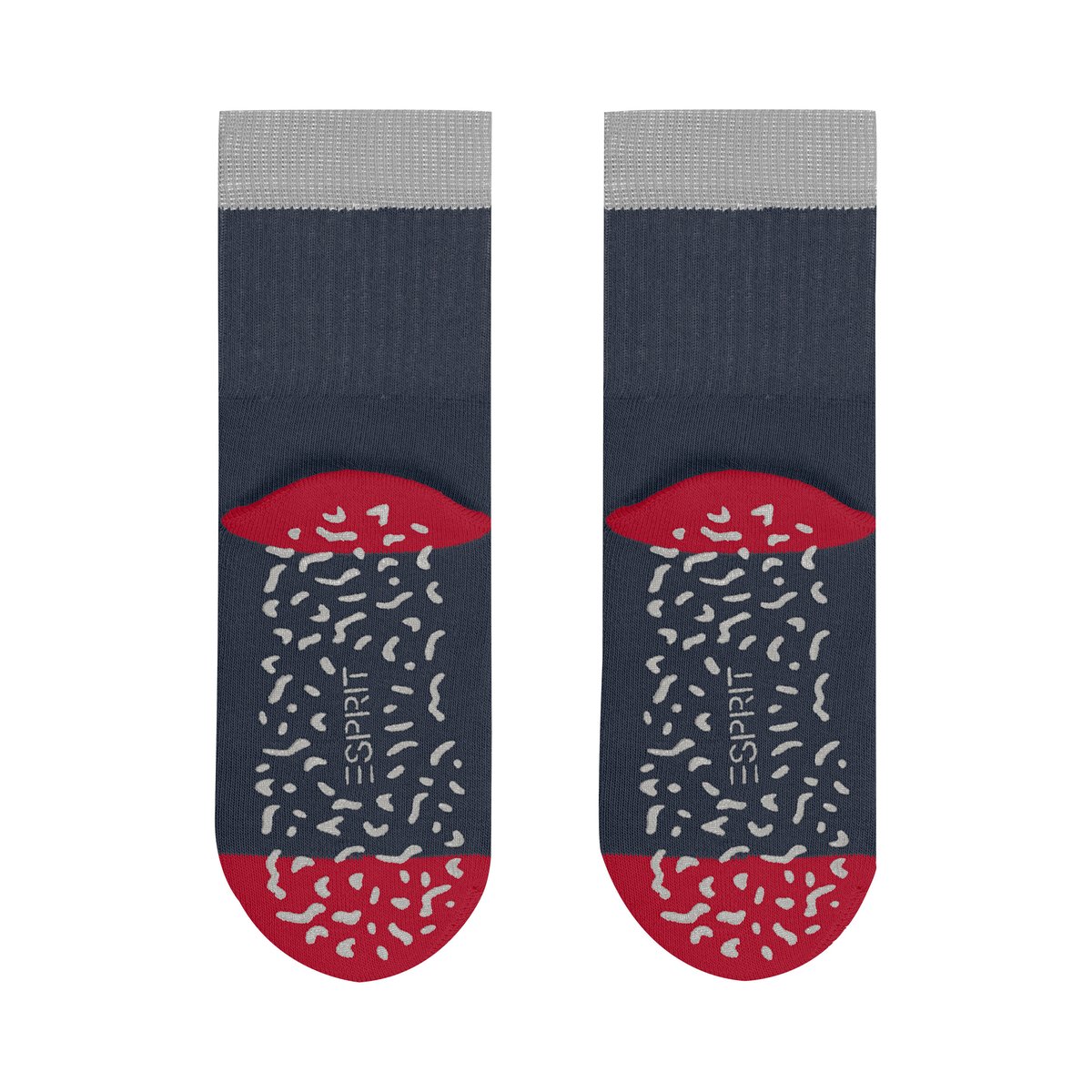 Chaussettes à picots Cozy Memphis Opaque space bleu, ESPRIT