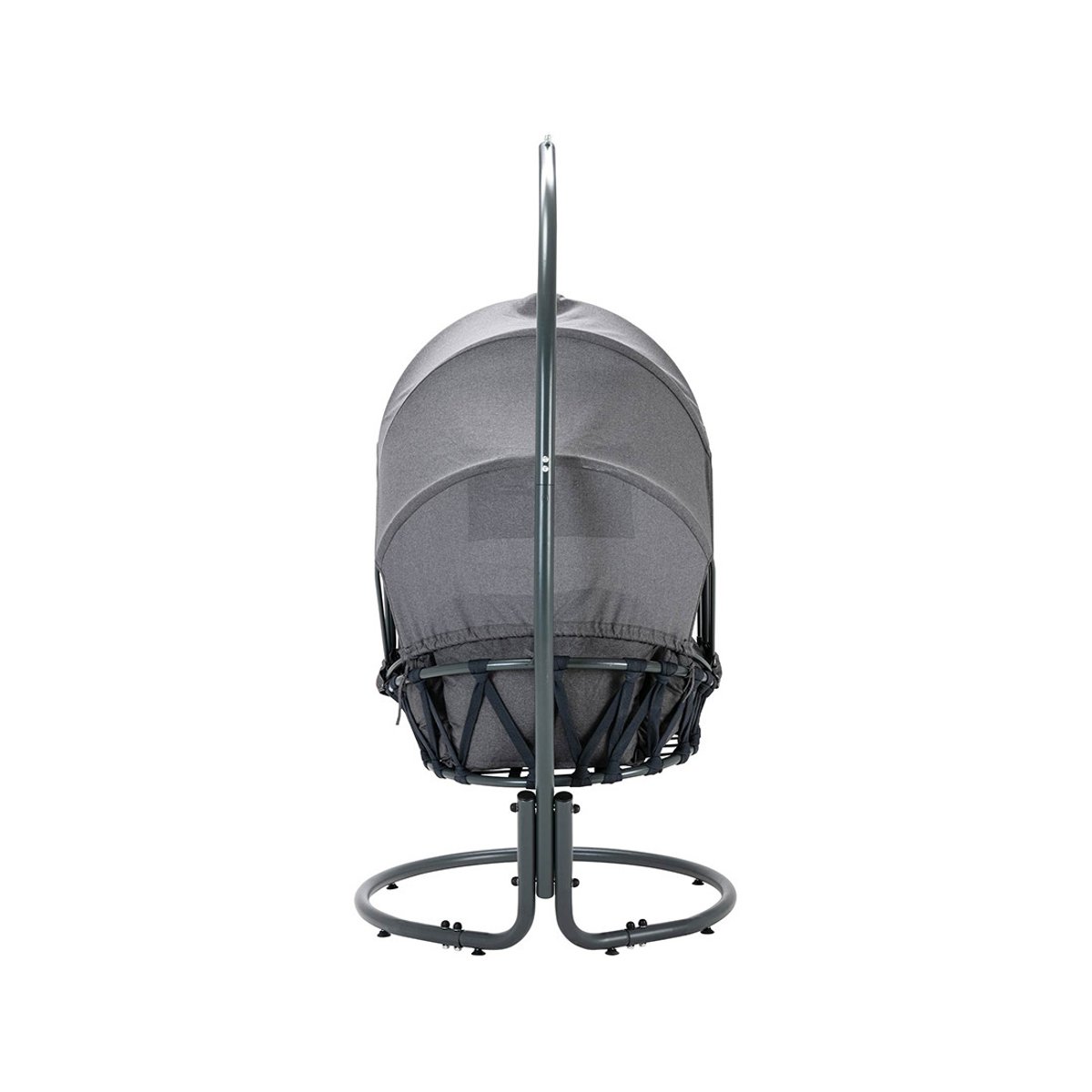 Fauteuil suspendu - NAMU noir / gris, LISA DESIGN
