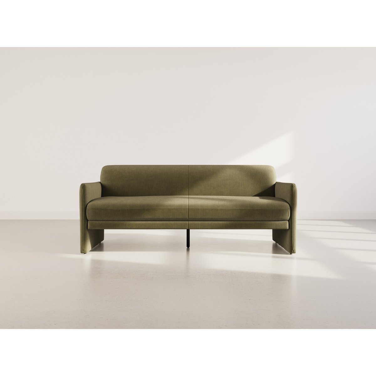 Canapé Clic-clac en  3 places - MATHIS vert, BEST MOBILIER