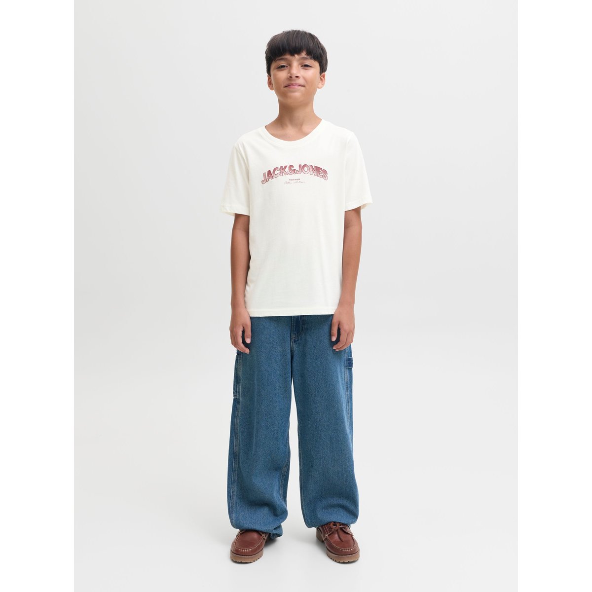 T-Shirt cloud dancer, JACK & JONES JUNIOR