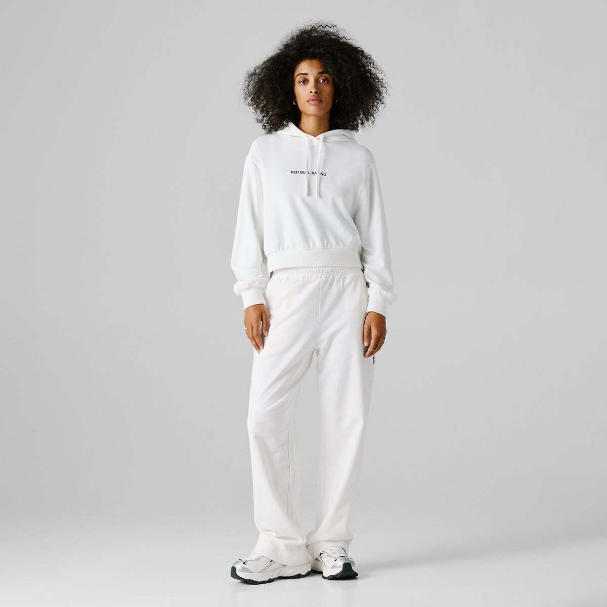 Red Bull Racing Sweat-Shirt Coupe Courte À Capuche Red Bull Racing blanc cassé, PEPE JEANS