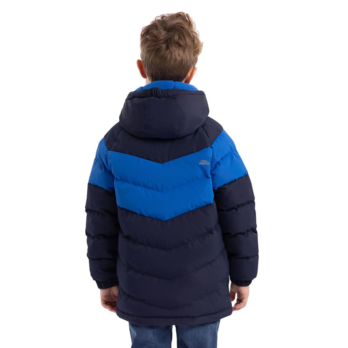 Veste matelassée à capuche amovible ALDERY bleu marine, TRESPASS