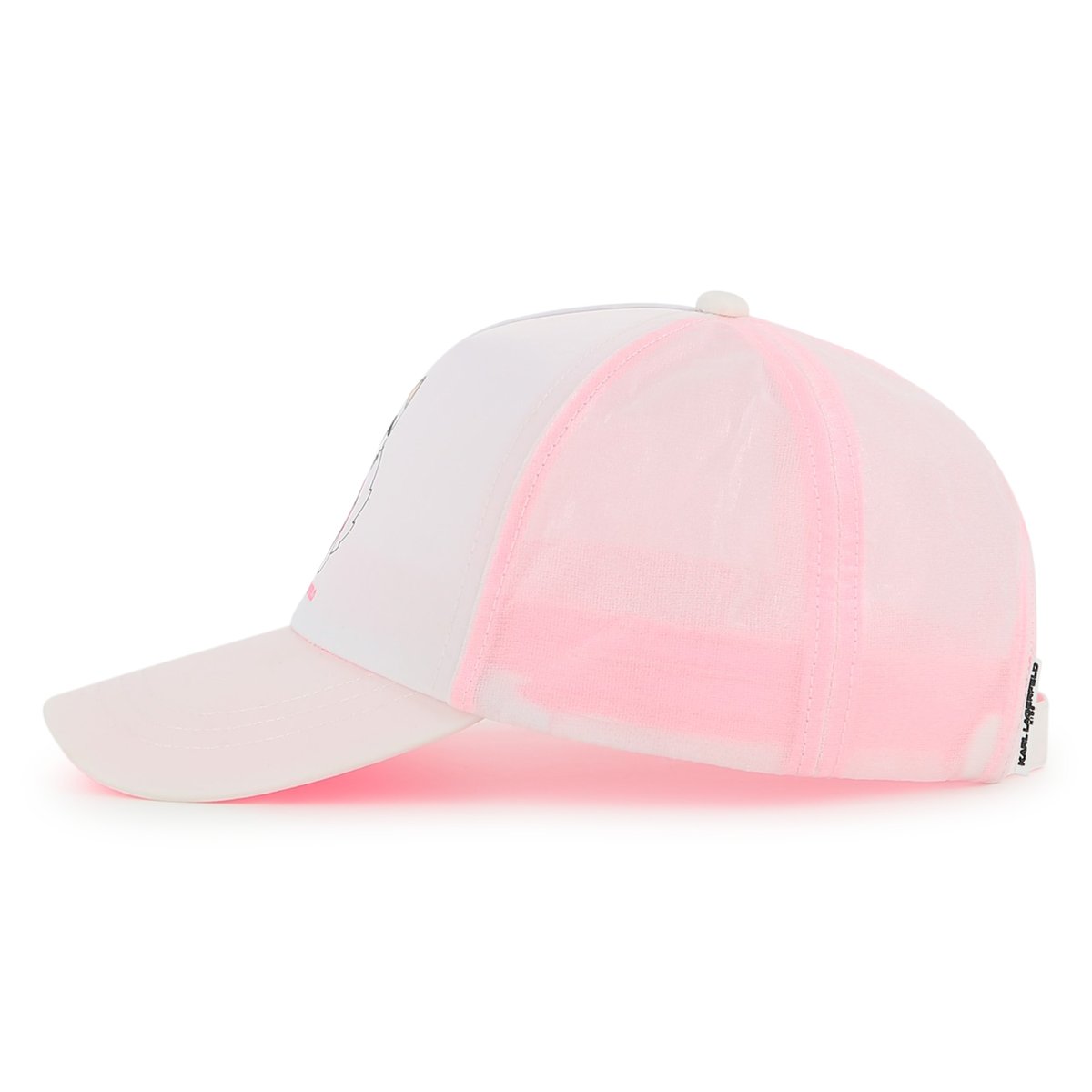 Casquette à fermeture réglable blanc, KARL LAGERFELD KIDS