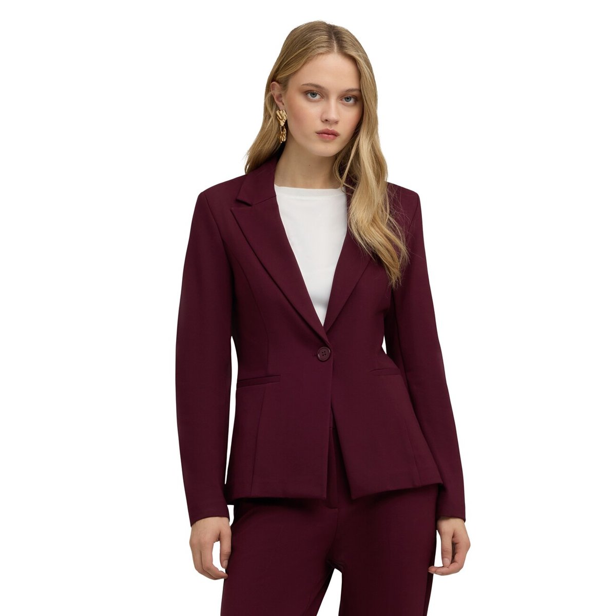 Blazer croisé noir, MOTIVI