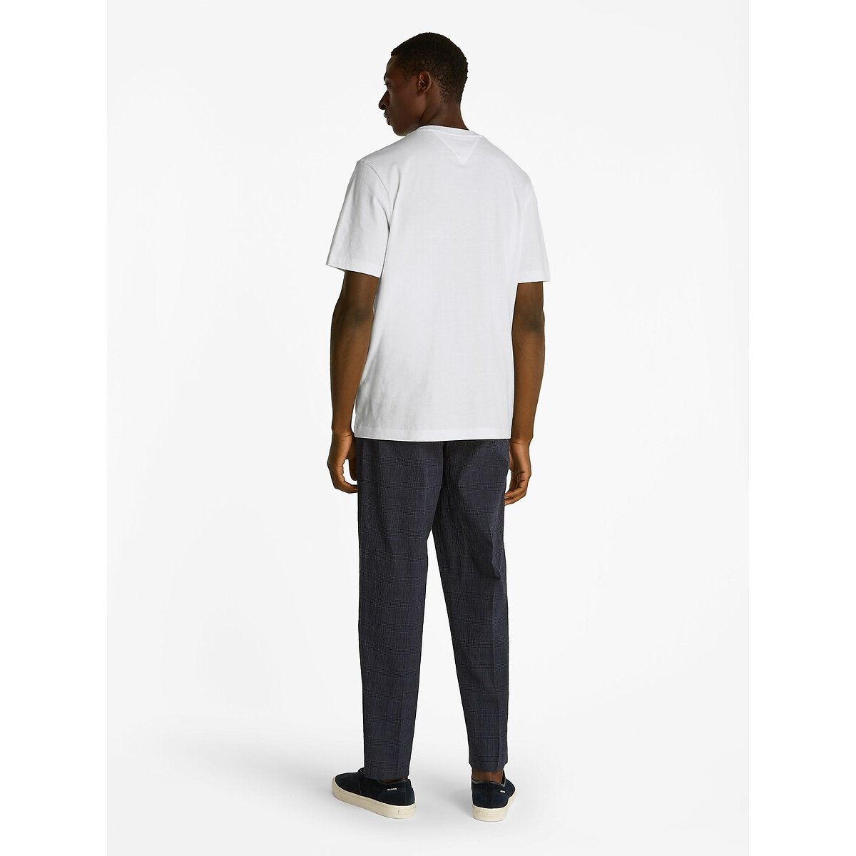 T-shirt droit épais blanc, TOMMY HILFIGER