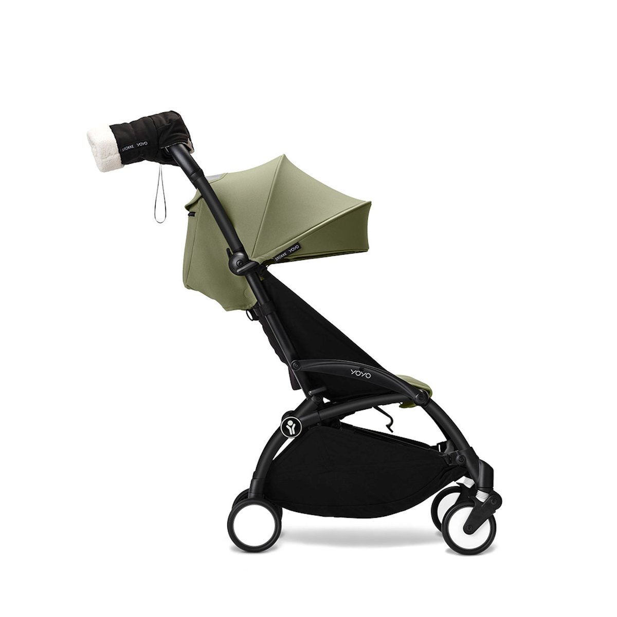 Mouffles pour poussette YOYO noir, STOKKE