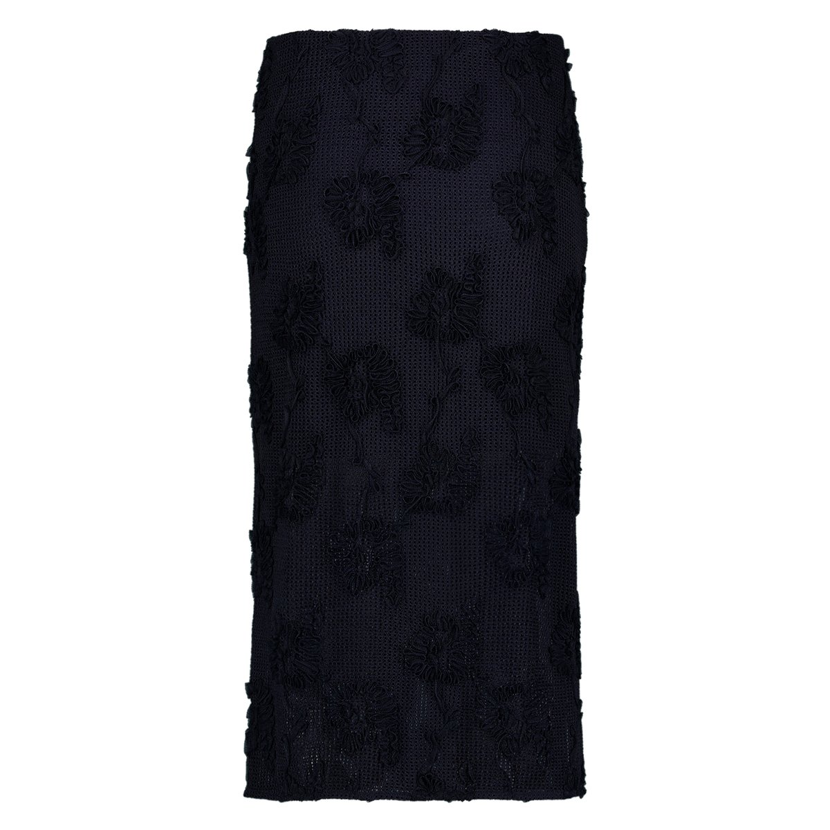 Jupe casual à taille élastique deep sky, ZERO