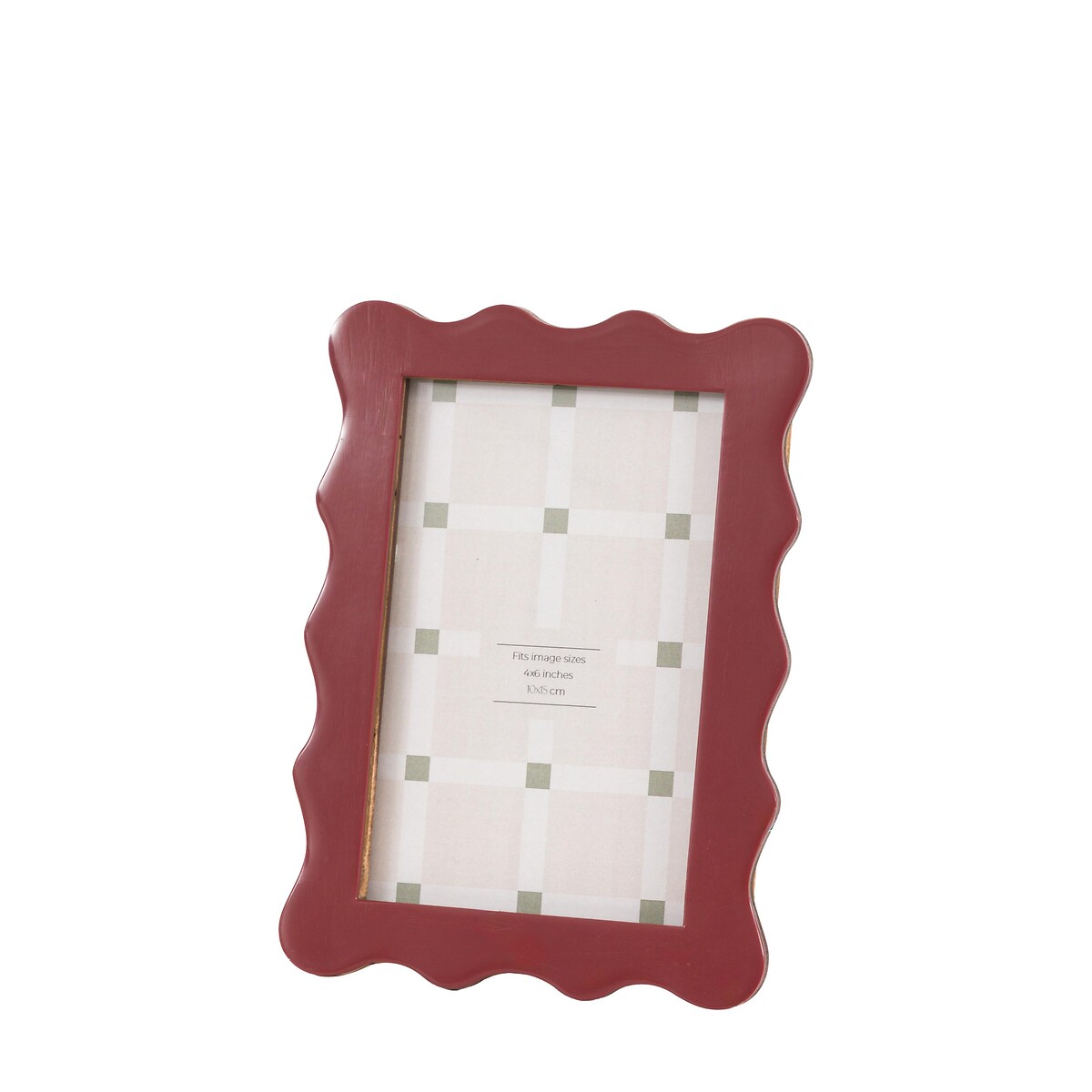 4x6" Vieste Wave Photoframe red, ÉDITÉ