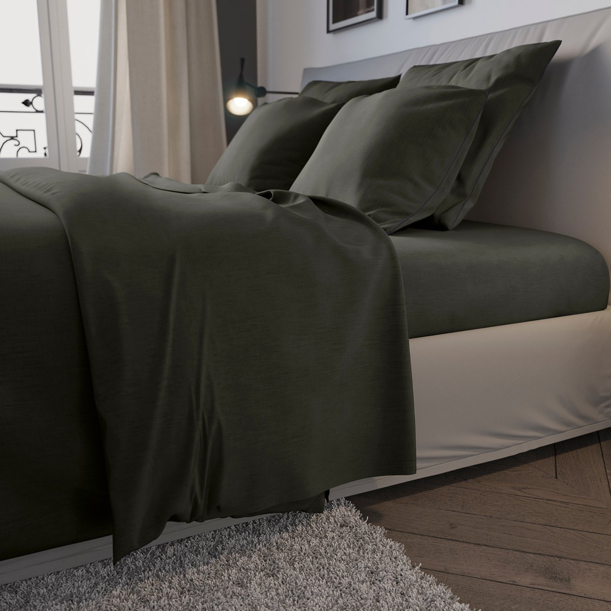 Housse de couette Confort Jersey carbone, DODO