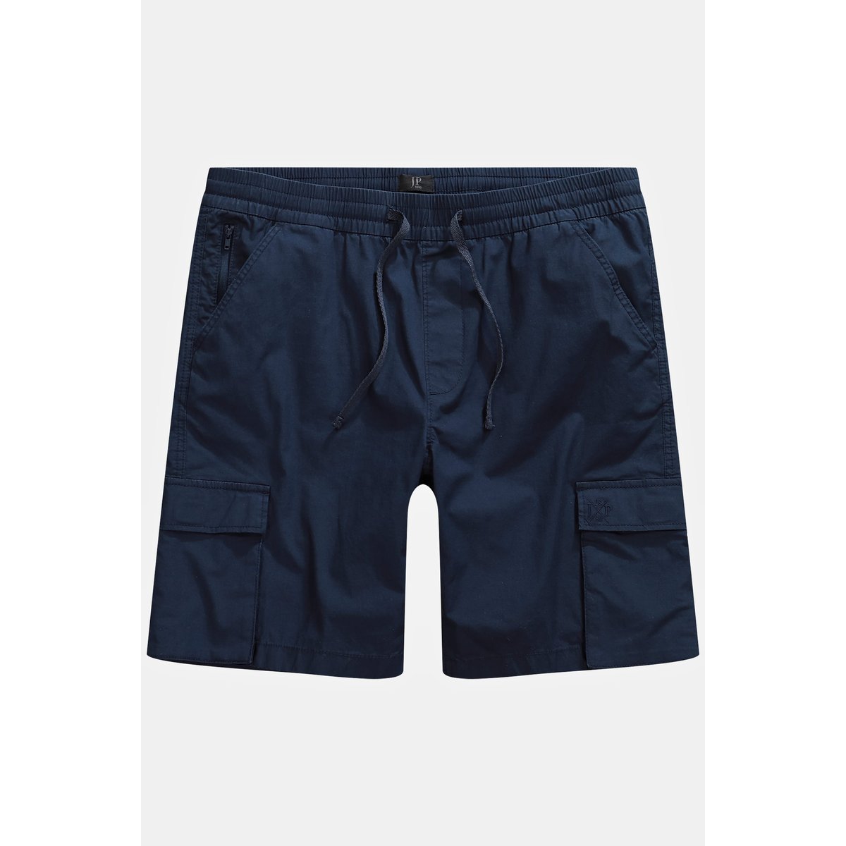 Bermuda esprit vintage, taille élastique bleu marine, JP1880
