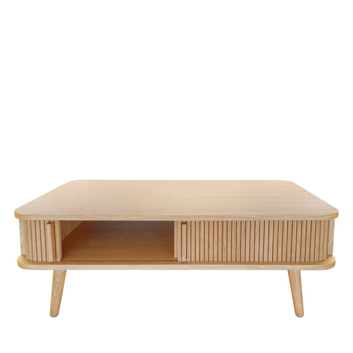 Table basse en bois- ROVE bois clair, WOODMAN