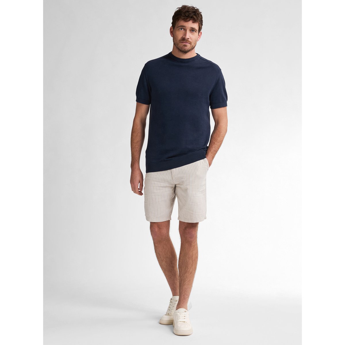 Pull en maille baysideview bleu navy blue, PETROL INDUSTRIES