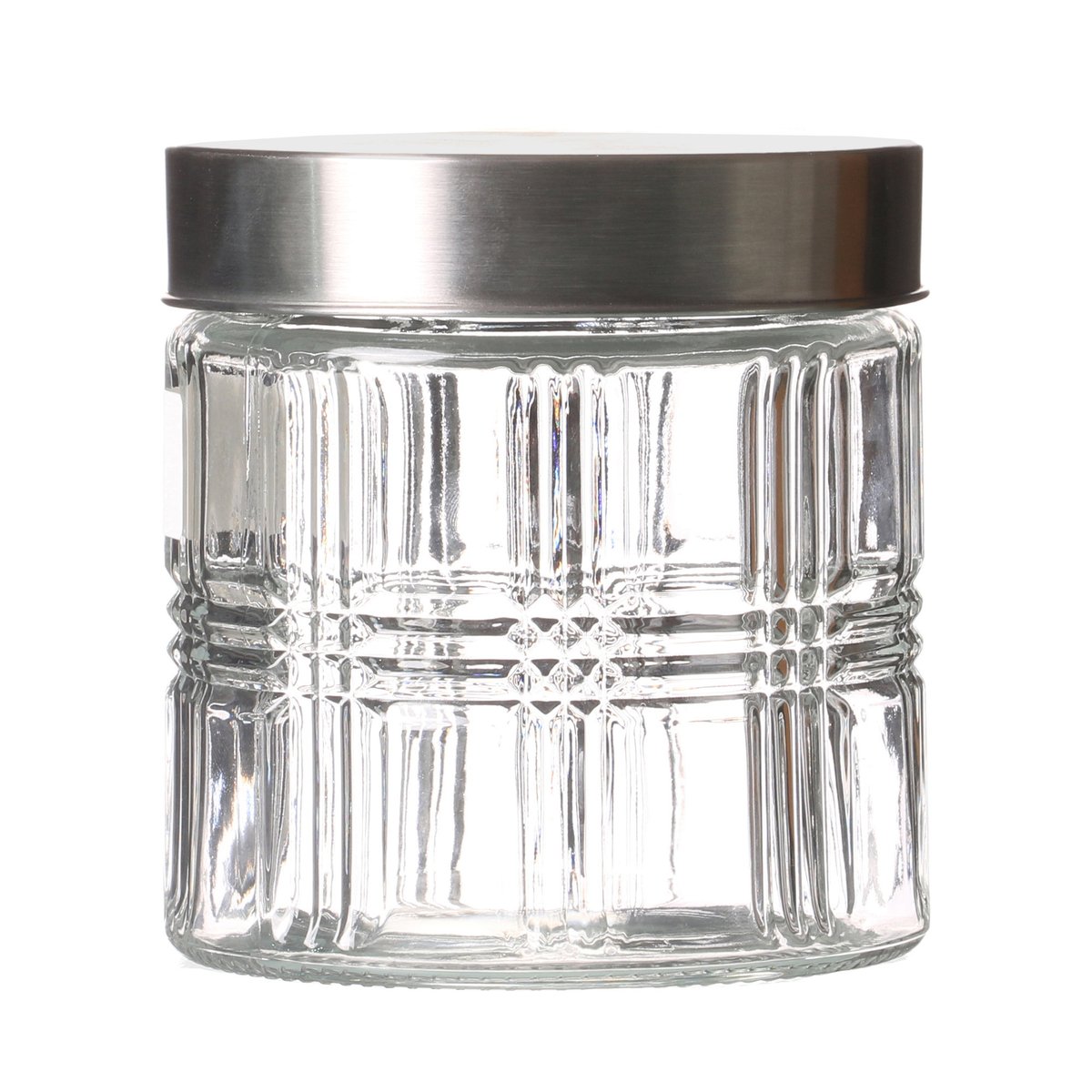 Bocal Cuisine Hermétique en Verre avec Couvercle Inox - 800ml transparent, WADIGA