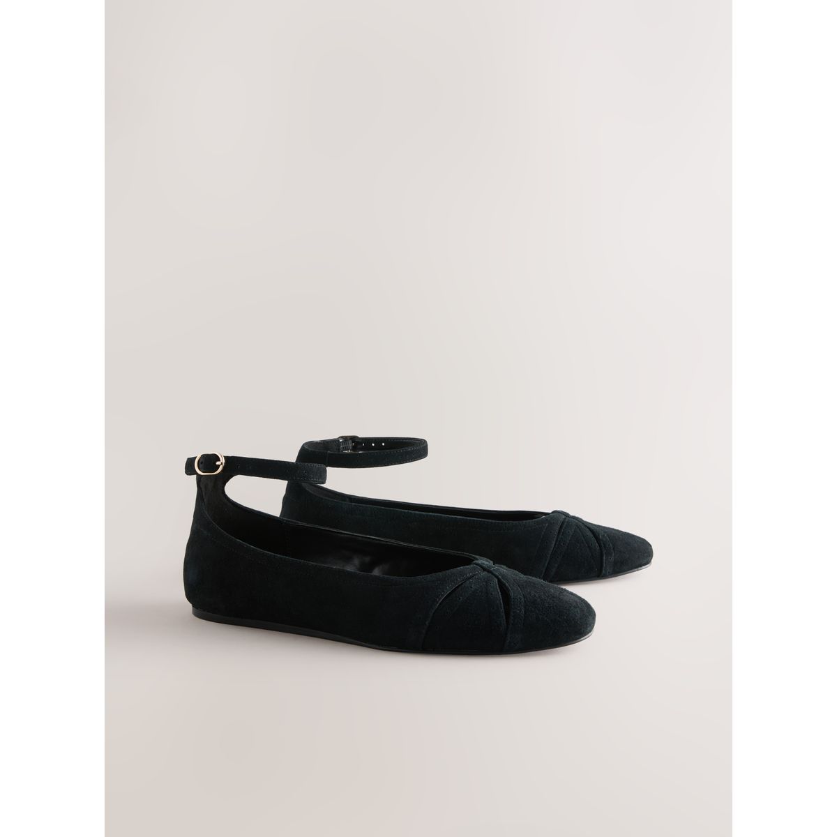 Ballerines forever comfort® en cuir noir, NEXT