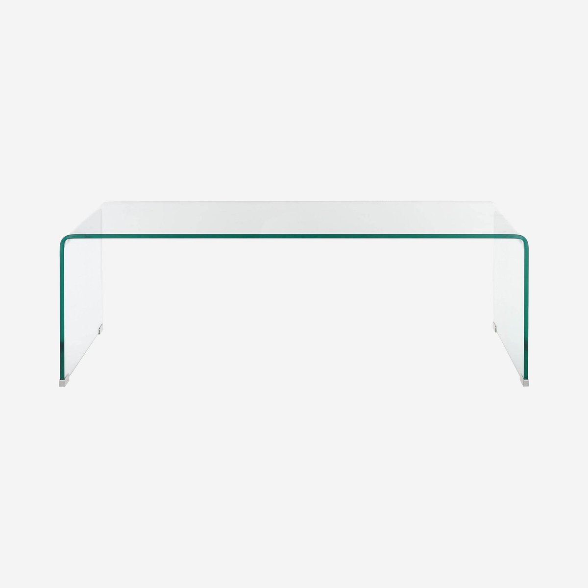 Table basse verre trempé GALA transparent, HABITAT