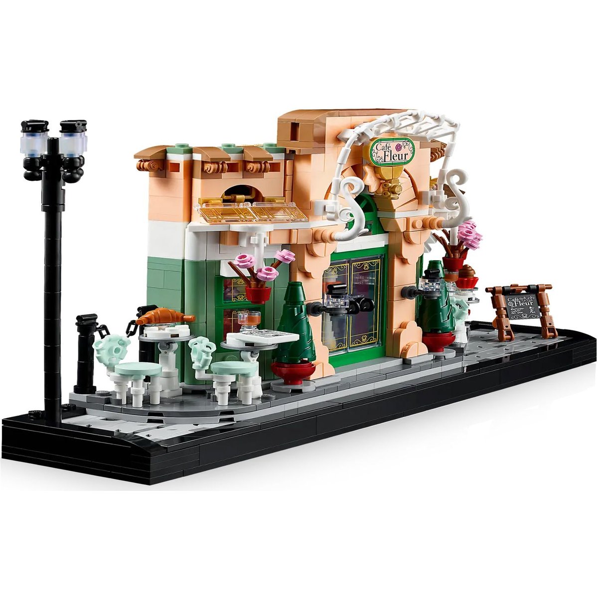 LEGO Icons - Café Français 10362 : Un Bistro à Construire pour Adultes multicolore, LEGO