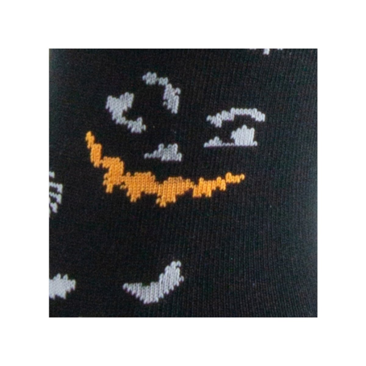 Mi-chaussettes en coton Monstres MADE IN FRANCE noir, KINDY