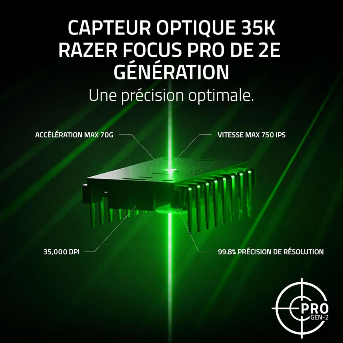 Souris Gamer Sans Fil Viper V3 Pro Noir couleur unique, RAZER