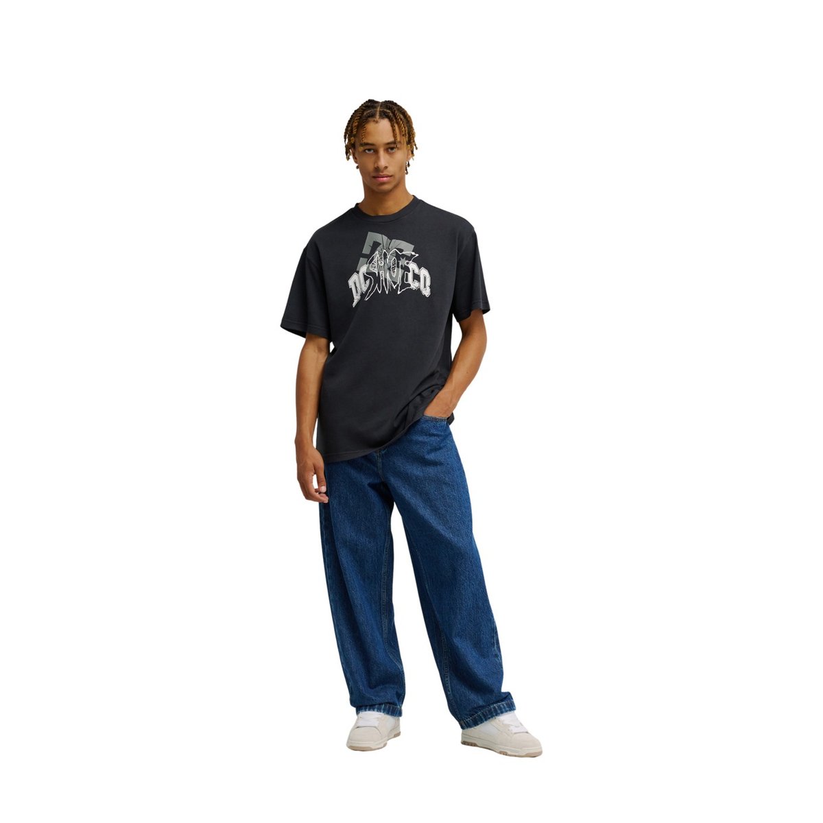 T-Shirt manches courtes. noir black, DC SHOES