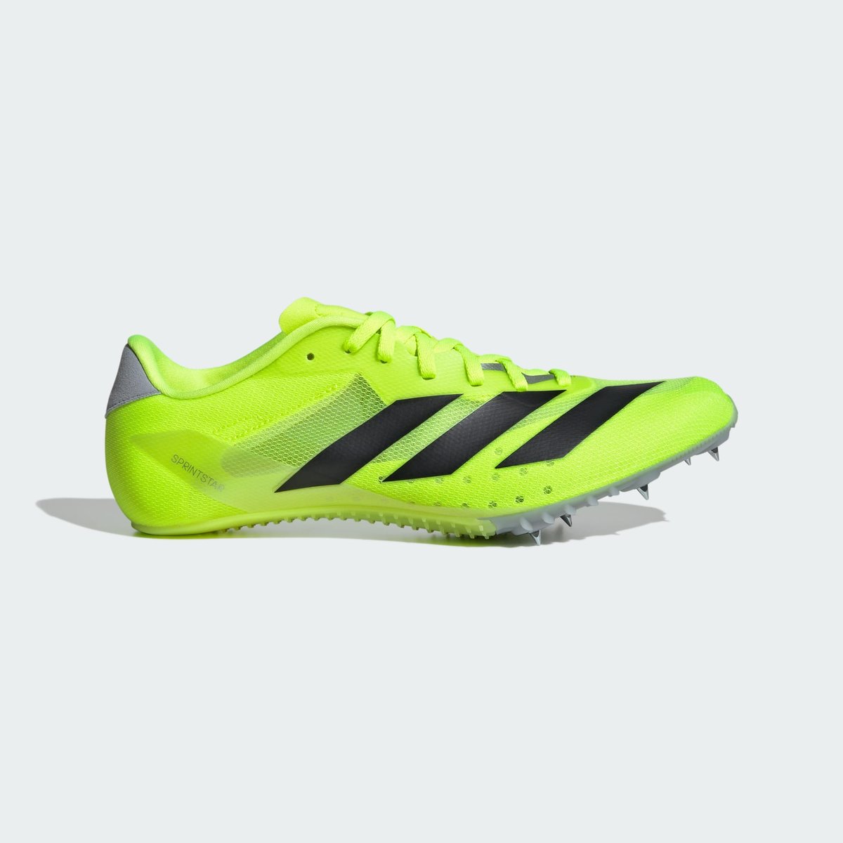 Chaussure Adizero Sprintstar lucid lemon / core black / halo silver, adidas Performance