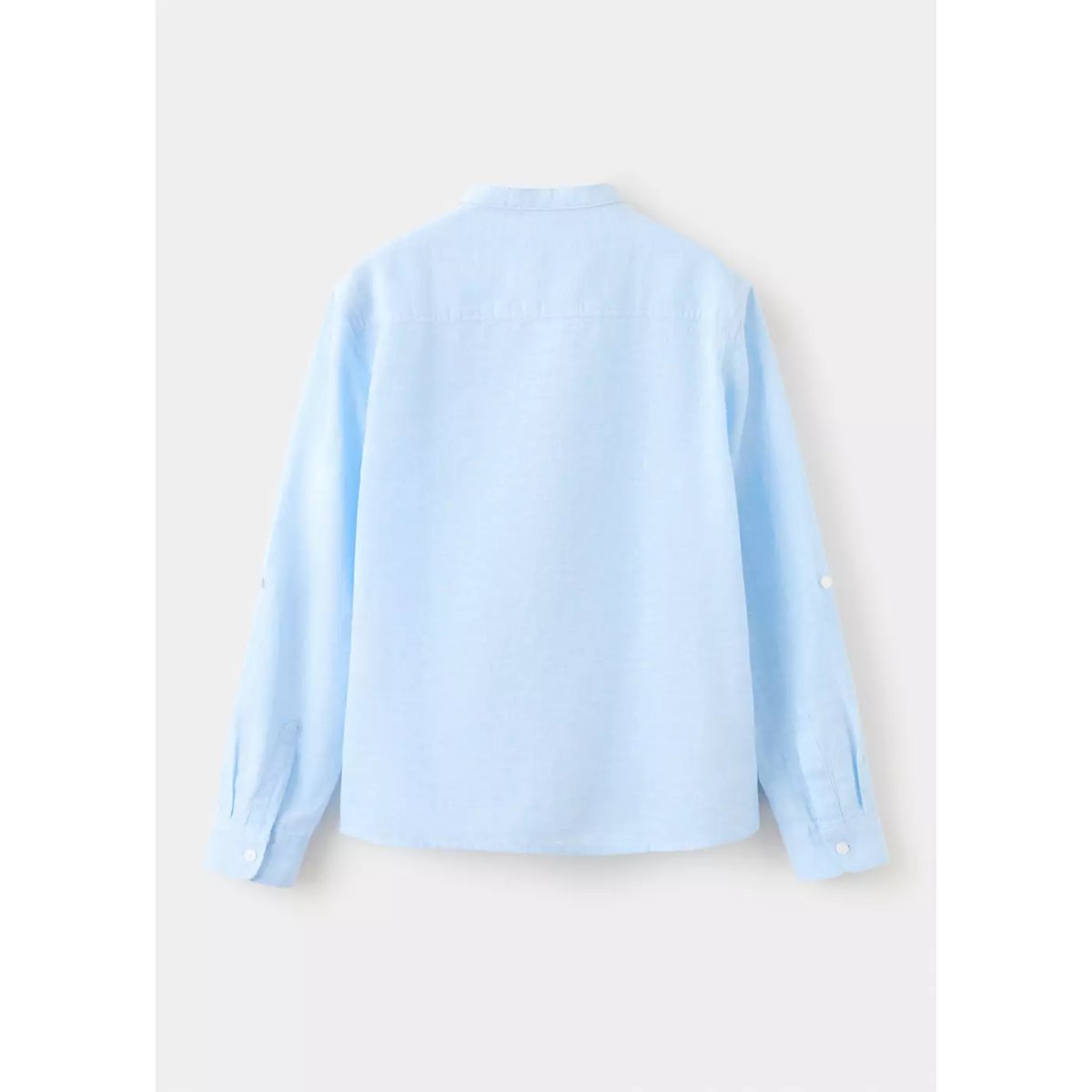 Chemise lin bleu ciel, MANGO KIDS