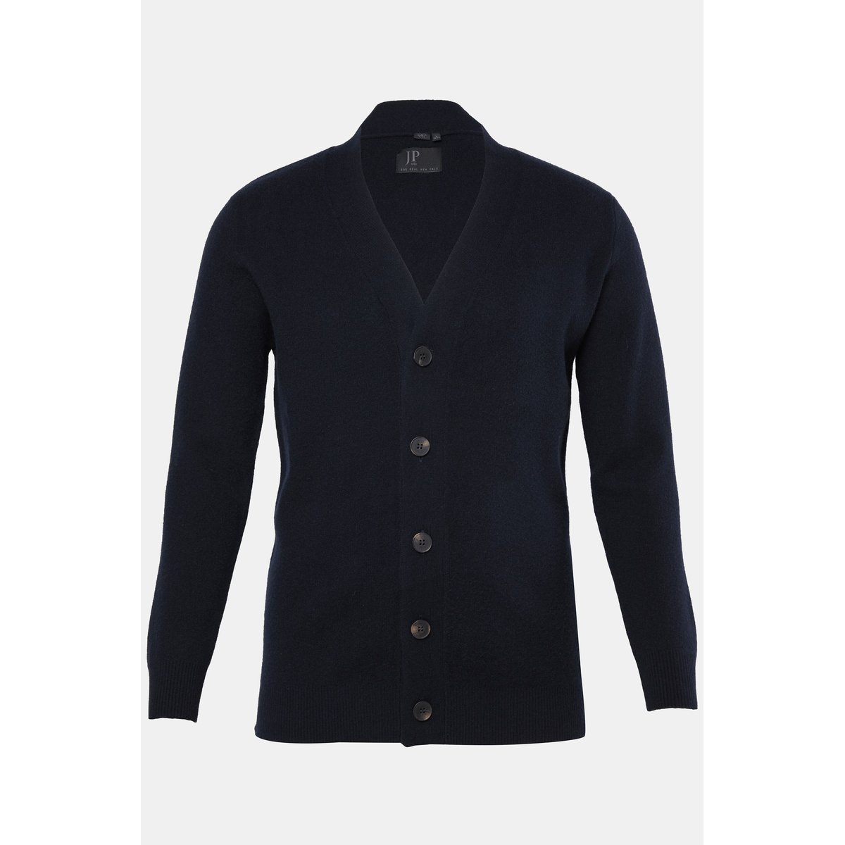 Cardigan en laine mélangée bleu marine, JP1880