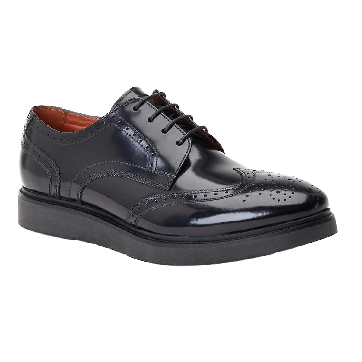 Chaussures brogues JOE noir, BASE LONDON