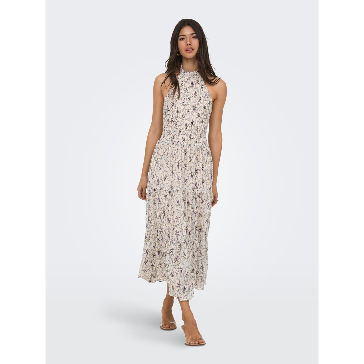 Robe bleue - soft chambray, ONLY