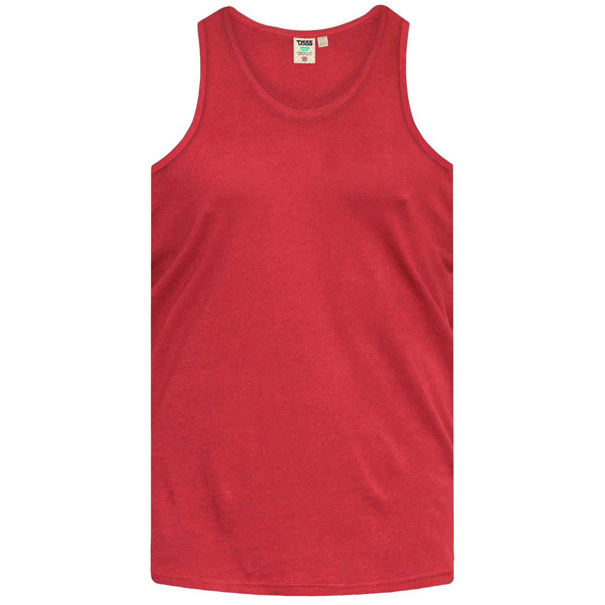 Débardeur uni FABIO rouge, DUKE