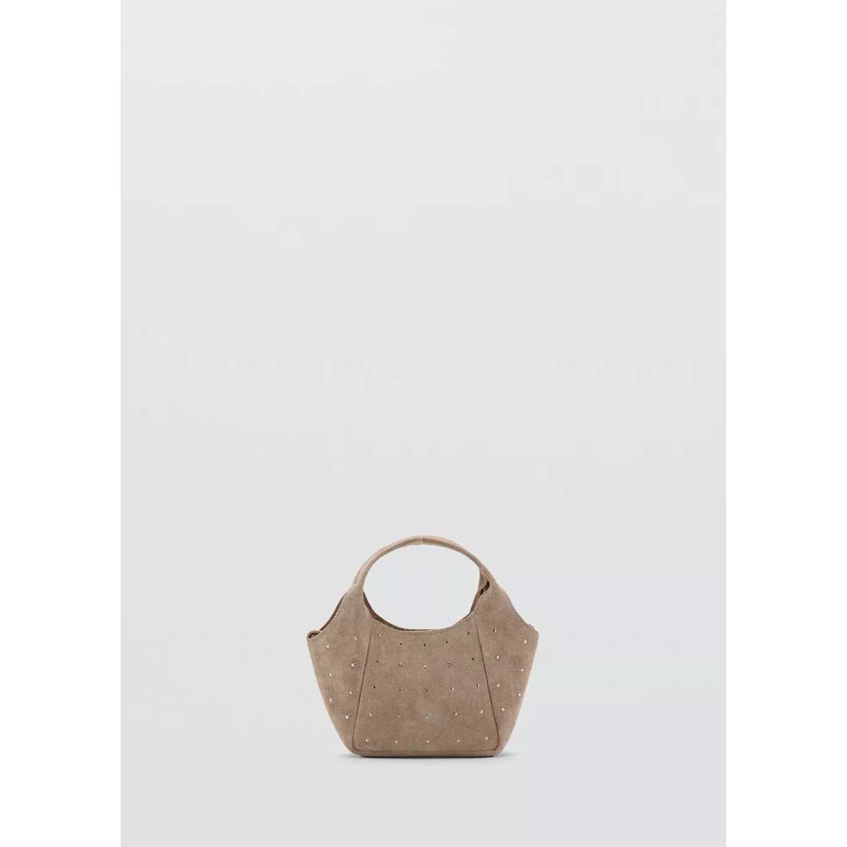 Sac clouté cuir sable, MANGO KIDS
