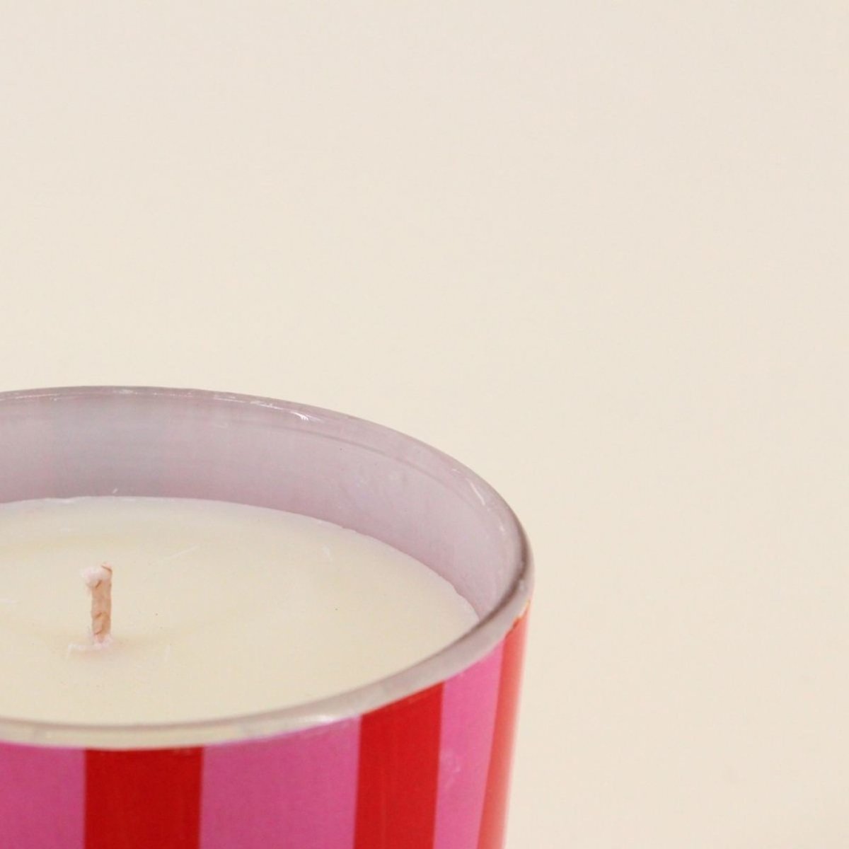 Bougie parfumée 510g "Beach club", boite cadeau rose, ORNAMI