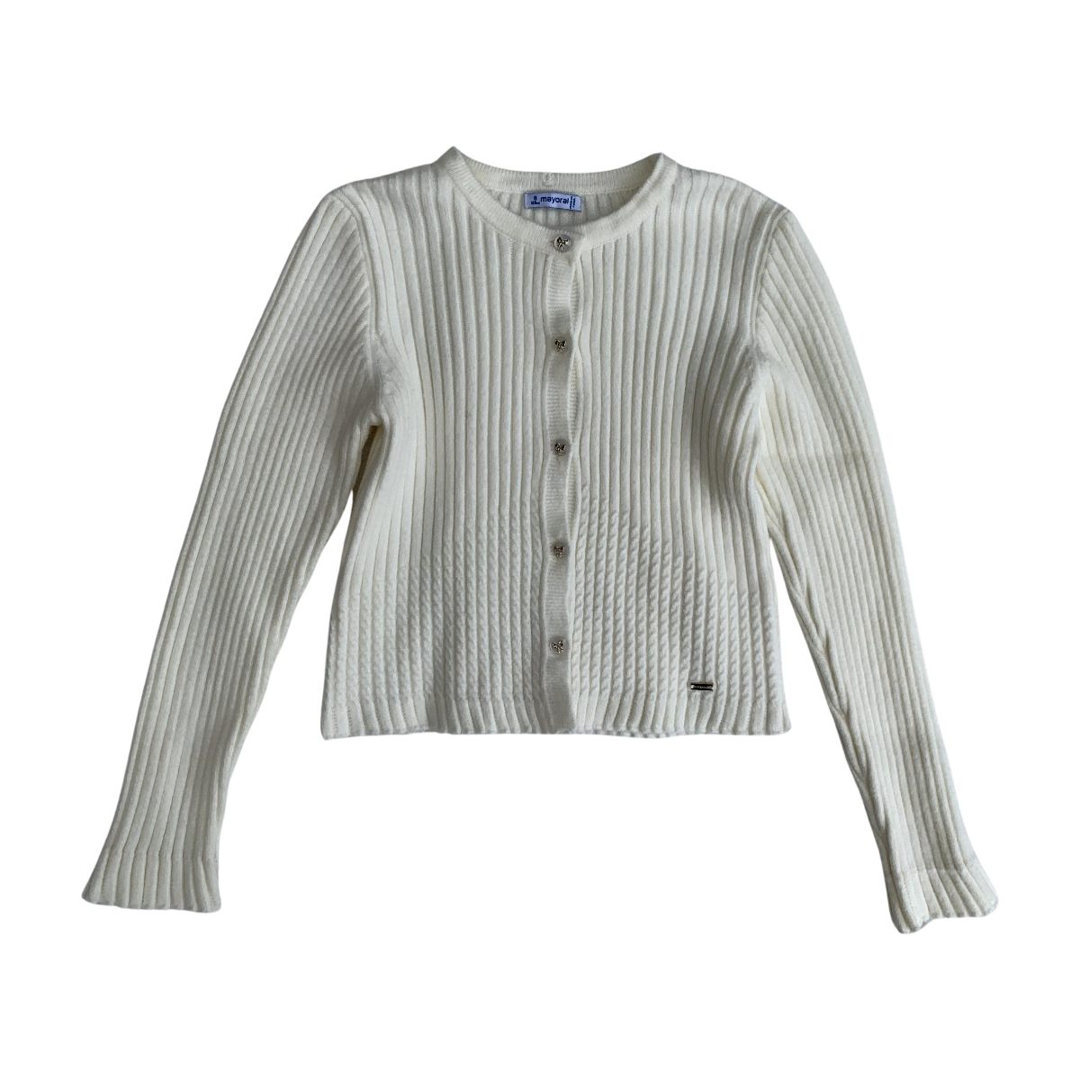 Cardigan enfant - Très bon état blanc, MAYORAL
