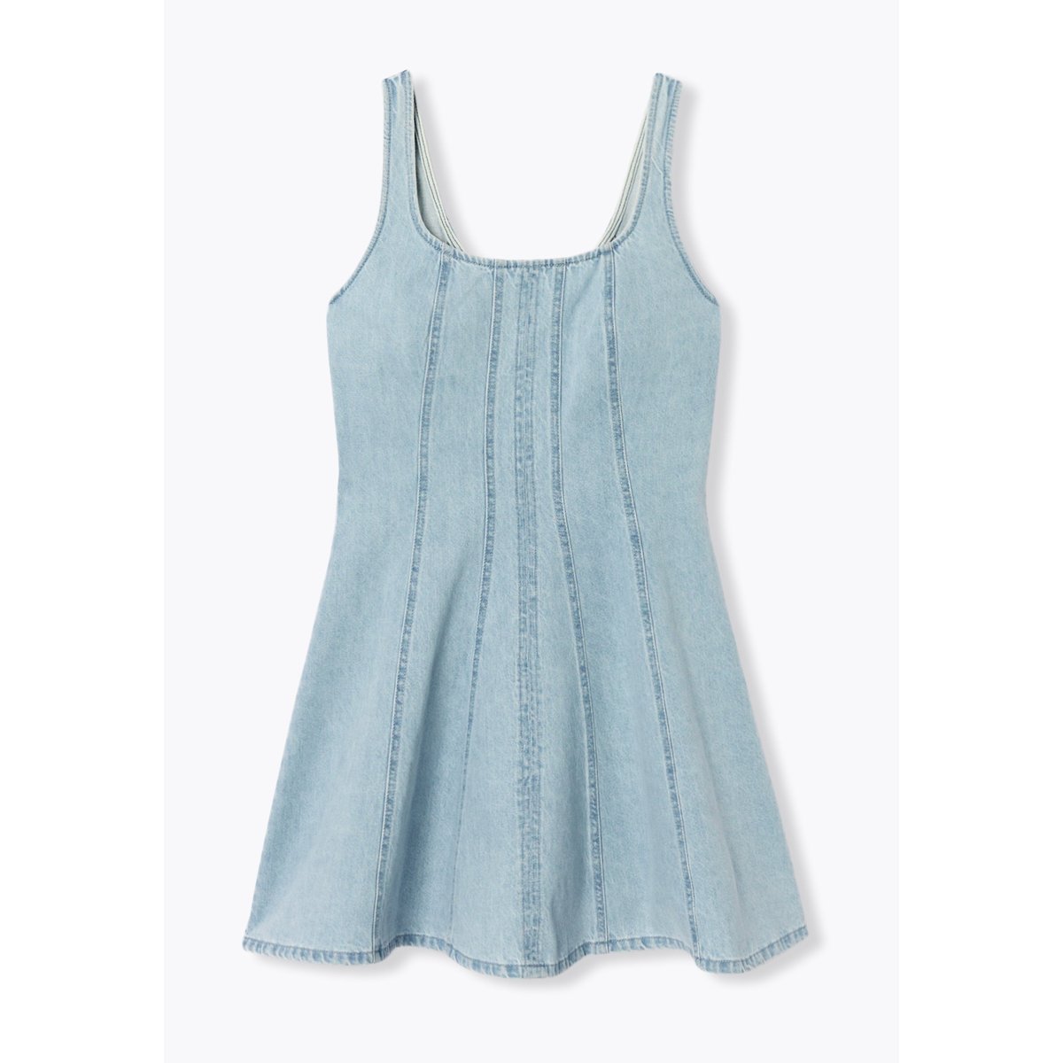 Robe courte en jean jean très clair, PROMOD