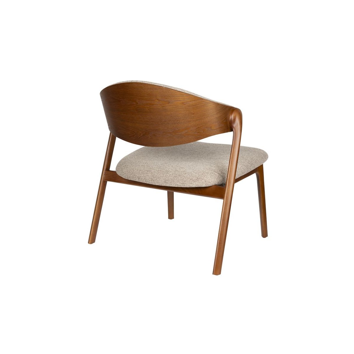 Chaise design en bois (lot de 2), BABIGTON marron, DUTCHBONE