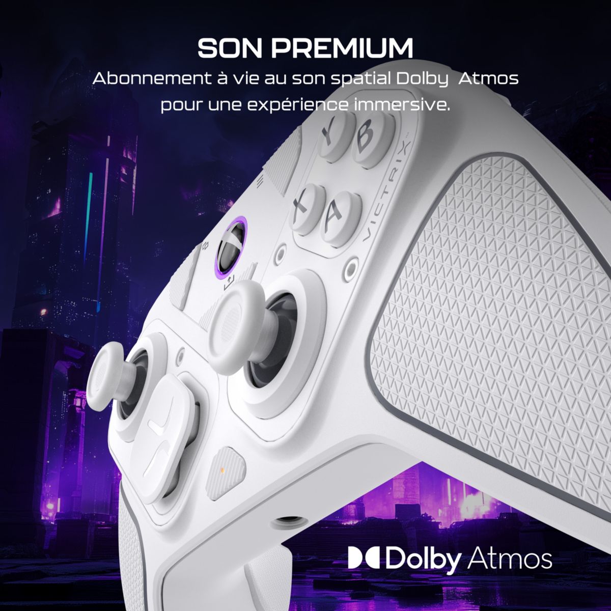 Manette Victrix Pro BFG Reloaded Blanche couleur unique, TURTLE BEACH