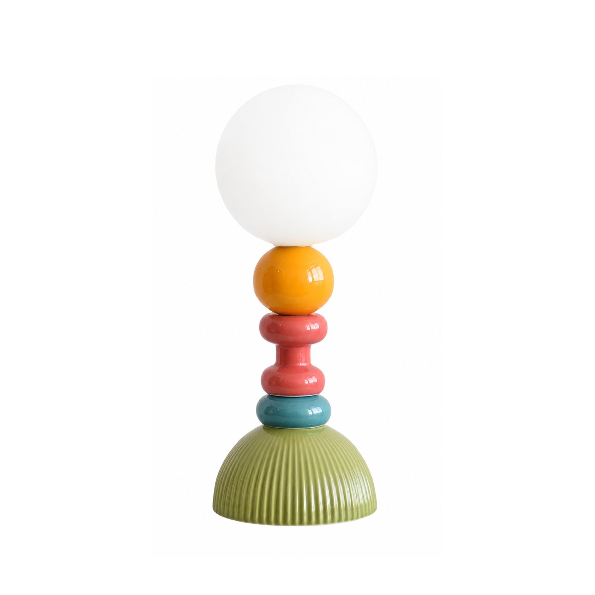 Lampe à poser en céramique - PILI multicolor, MAISON PAVANE