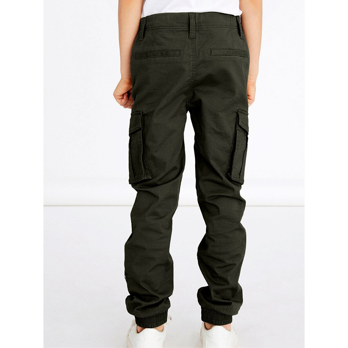 Pantalon cargo vert foncé, NAME IT