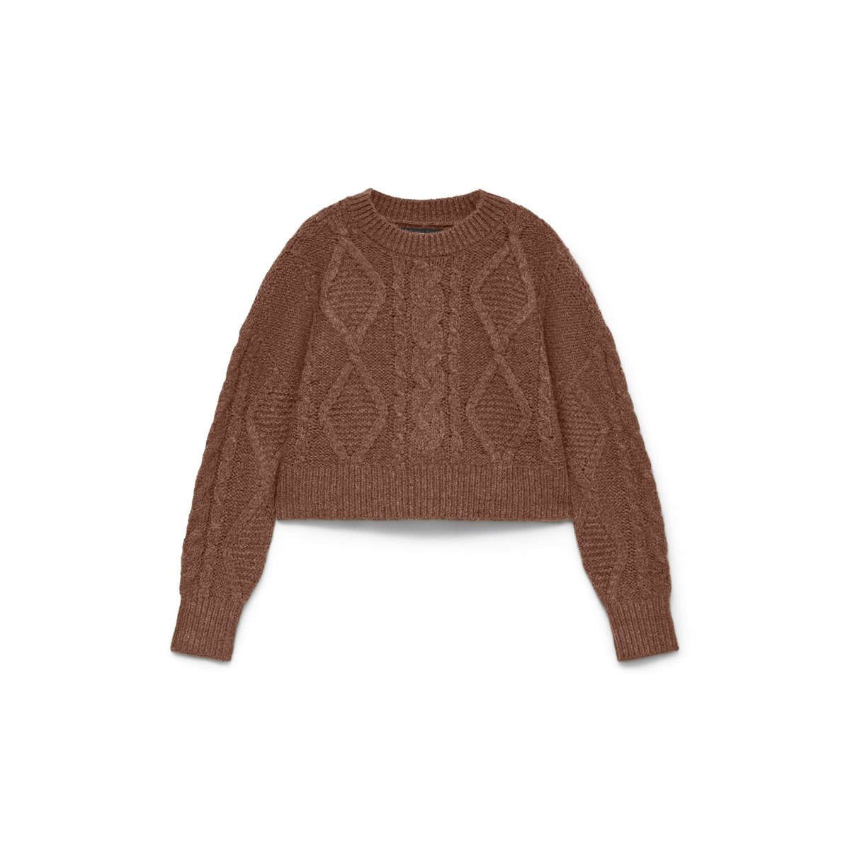 Pull En Maille cocoa brown, VERO MODA