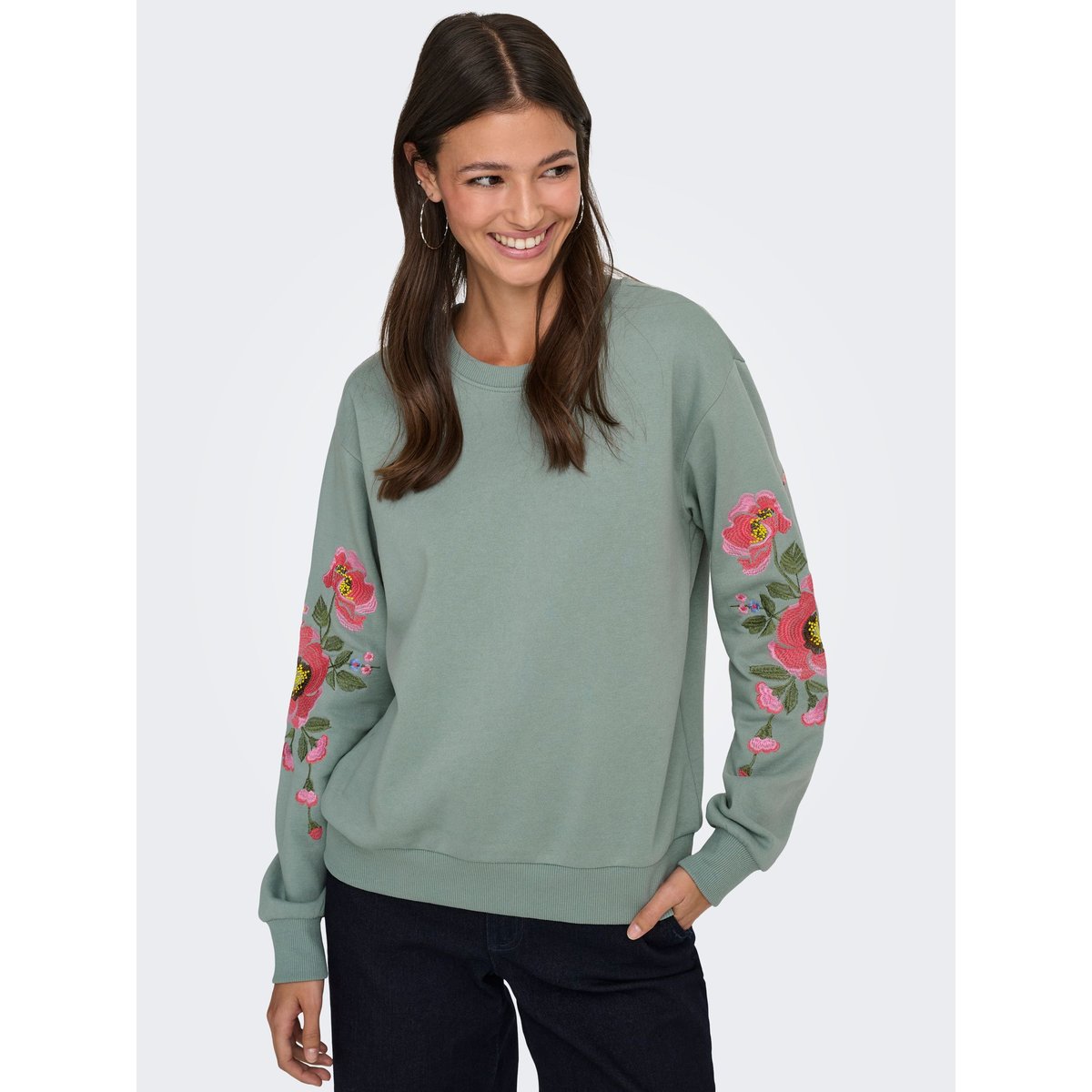 Sweat-Shirt chinois green, JDY