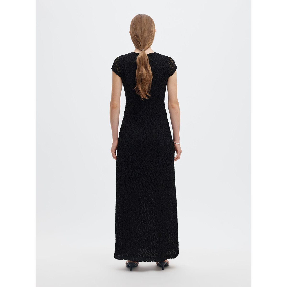 Robe Longue noir - black1, SELECTED