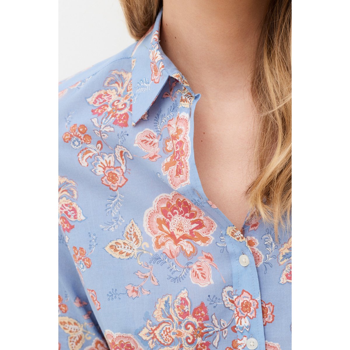 Chemise coupe droite CBRENDA multicolore, CAROLL